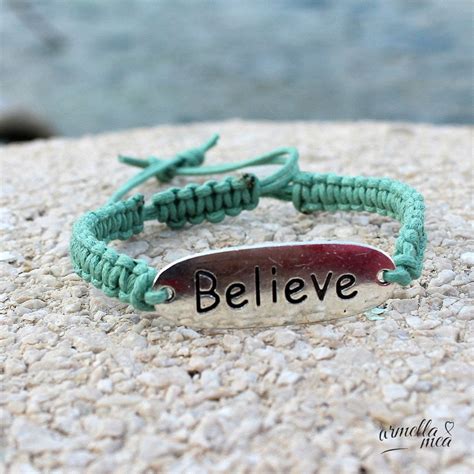 Bracelets with sayings Inspirational bracelets for women