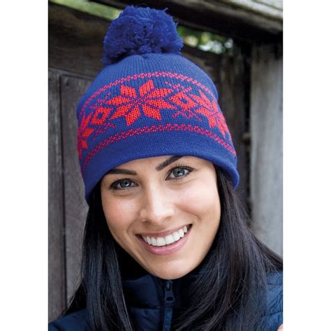 Fair Isles Knitted Hat