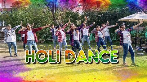 Holi Dance Performance | Step2Step Dance Studio Choreography | Holi Bollywood Songs - YouTube