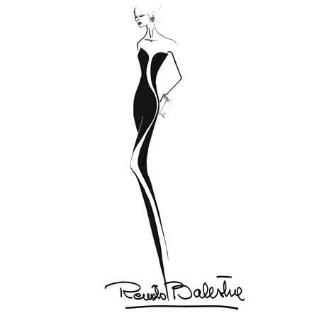 Renato Balestra Sketch http://www.facebook.com/pages/Renato-Balestra-Haute-Couture ...