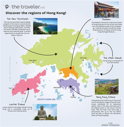 Places to visit Hong Kong: tourist maps and must-see attractions