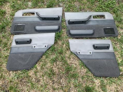 84-96 JEEP CHEROKEE XJ LIMITED DOOR PANELS CARDS FRONT REAR GRAY LOCAL P/UP | eBay