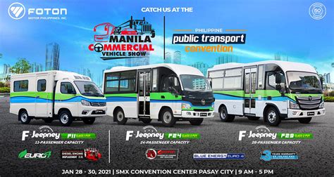 Foton to reveal modern jeepney design & technology - 2nd Opinion