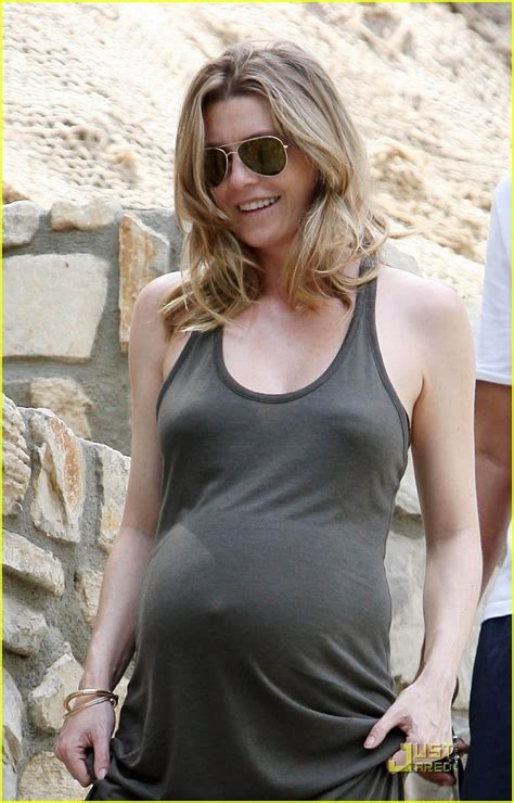 Pregnant Ellen Pompeo: House Inspection!: Photo 2169051 | Chris Ivery, Ellen Pompeo, Pregnant ...