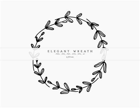 wedding wreath svg wedding frames svg bundle wreath monogram svg rectangle frame Wreath svg ...