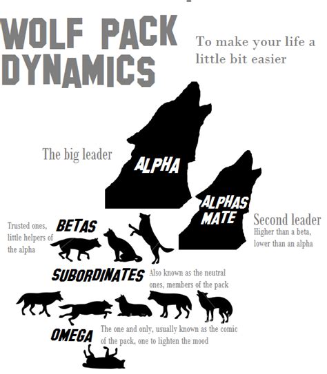 Wolf pack dynamics by Feratu on DeviantArt