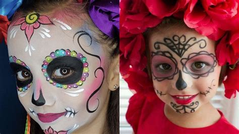 Maquillaje de catrina para niña sencillo: 5 ejemplos para este Halloween y Día de Muertos ...