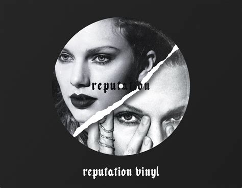 Taylor Swift - reputation | Vinyl Record | Behance