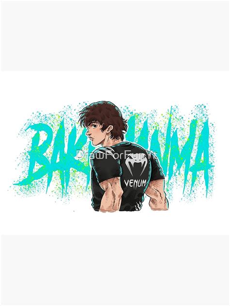 "BAKI HANMA ANIME" Poster for Sale by DrawForFunYt | Redbubble