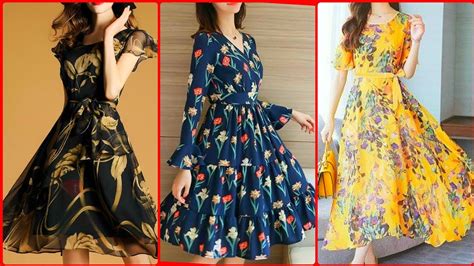 Outstanding trendy most demanding floral print maxi dress evening dress party dress designs ...