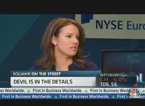 Kelly Evans is winner at CNBC with Bartiromo departure - Talking Biz News