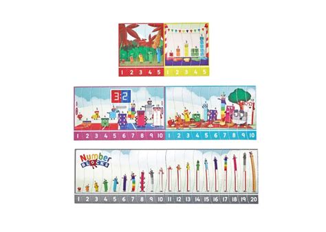 Learning Resources Numberblocks® Sequencing Puzzle Set