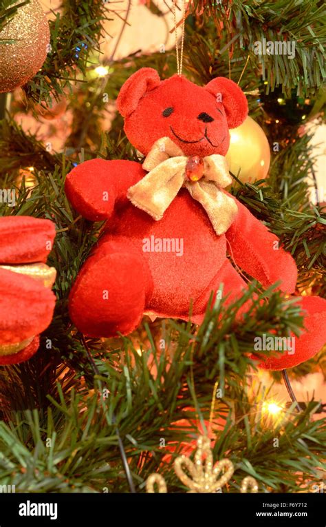 Christmas tree decorations Stock Photo - Alamy