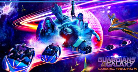 Disney World Reveals First Look Inside Guardians of the Galaxy: Cosmic Rewind Ride