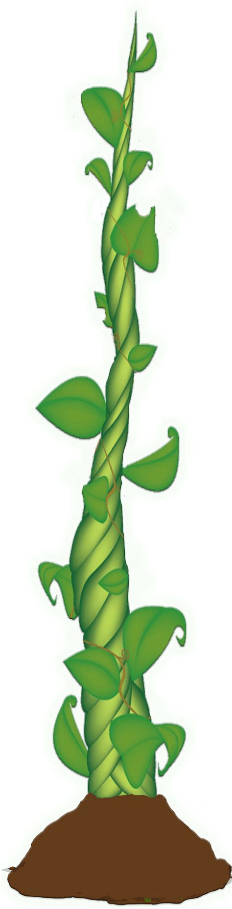 Clipart leaves beanstalk, Clipart leaves beanstalk Transparent FREE for ...