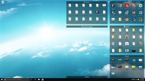 Stardock Fences: Organize your desktop shortcuts and icons