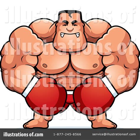 Boxer Clipart #1108416 - Illustration by Cory Thoman