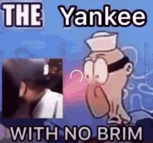 Yankee No Brim GIF - Yankee No Brim Yankee Hat - Discover & Share GIFs