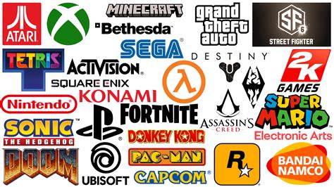 Famous Video Game Logos: Perfect Video Game Symbols