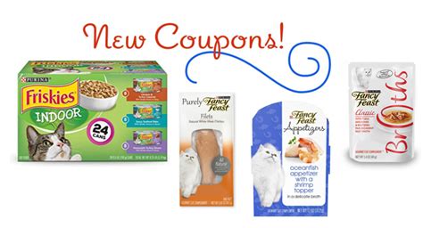 Printable Coupons: Save $6.00 on Friskies and Fancy Feast Cat Food