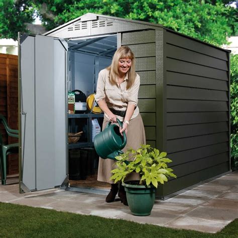 Trimetals Titan 680 Metal Shed 6X8 | Garden Street