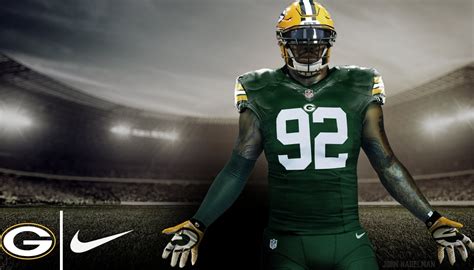 Packers Color Rush concept. : GreenBayPackers