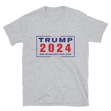 Trump 2024 For President T-Shirt | Fifty Stars Apparel