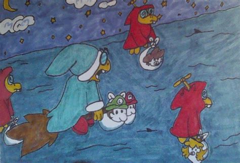 Kamek Yoshi's Island by CozyUwUno on DeviantArt