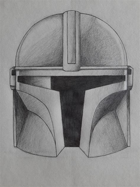 Mandalorian helmet by A1L33N on DeviantArt