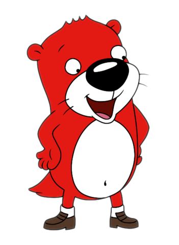 Cartoon Characters: PB&J Otter (PNG)