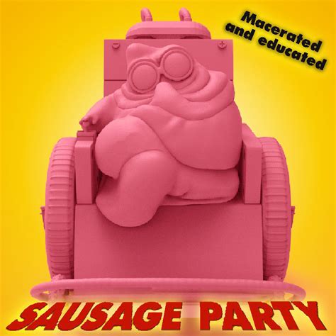 GUM FROM SAUSAGE PARTY MOVIE STEPHEN 3D print model