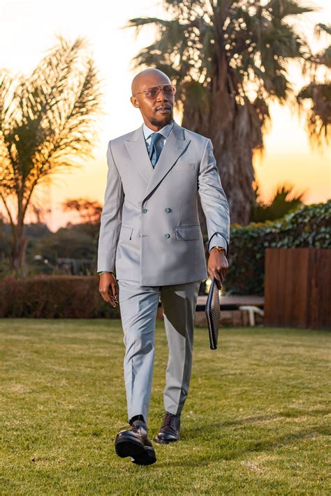 Tshepo Mashego on Twitter: "Grey paired with a Marbella Derby Lace up ...