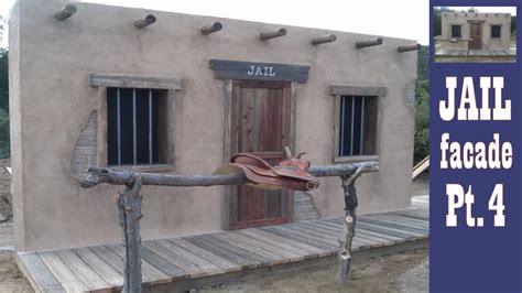 Old Western Town False Front | Old West Sheriff's Office & Jail Facade ...