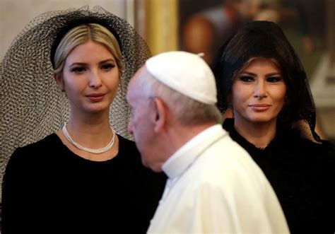 Melania and Ivanka: Hats, veils and no headscarves - TRENDING STORIES ...