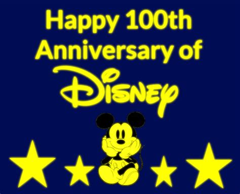 Happy 100th Anniversary Of Disney by alexis45678 on DeviantArt