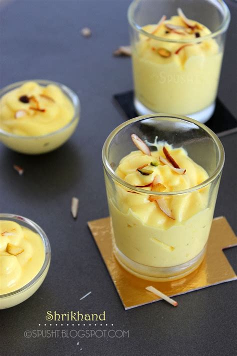 Spusht: Recipe: Shrikhand (Indian Sweet Dish) | Greek Yogurt Dessert Idea