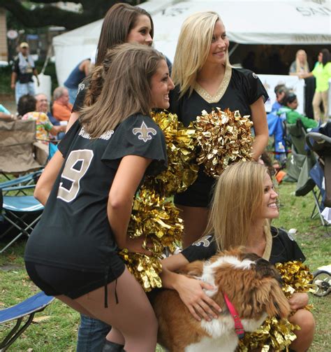 NFL and College Cheerleaders Photos: New Orleans Saints Cheerleaders ...