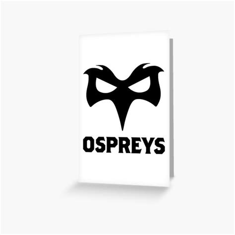 "Ospreys Rugby logo" Greeting Card by andrewshop80 | Redbubble