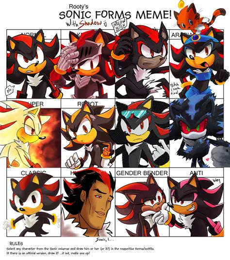 I Want to Hug Classic Shadow | Sonic the Hedgehog | Know Your Meme