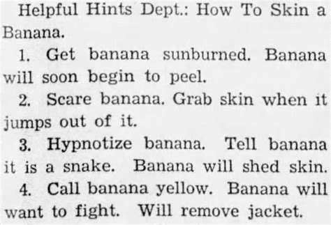 How to Peel a Banana - Neatorama