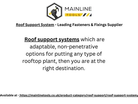 PPT - Roof Support Systems UK PowerPoint Presentation, free download - ID:12073577