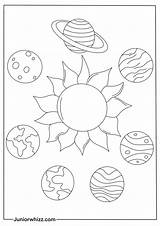 Planets Coloring Pages For Kids 12 Free Printable PDFs sketch template