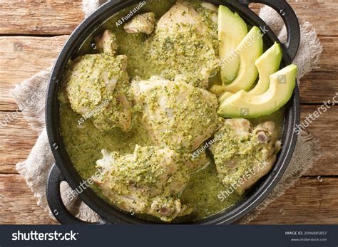 Guatemalan Jocon De Pollo Tomatillo Sauce Stock Photo 2046885857 ...