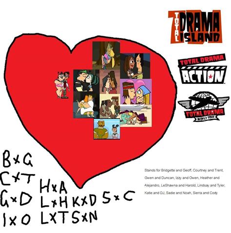 TD love - Total Drama World Tour Fan Art (17486776) - Fanpop