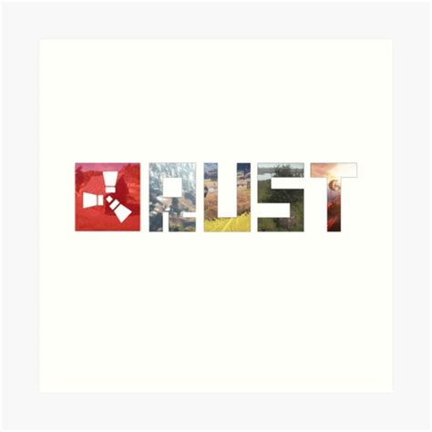 Rust Game Art Prints | Redbubble