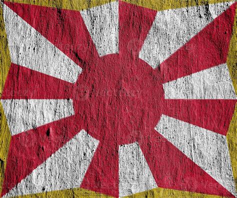 Flag of Japan Ground Self-Defense Force Regiment on texture. Concept collage. 17098012 Stock ...
