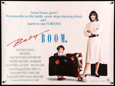 Baby Boom (1987) Original British Quad Movie Poster - Original Film Art - Vintage Movie Posters