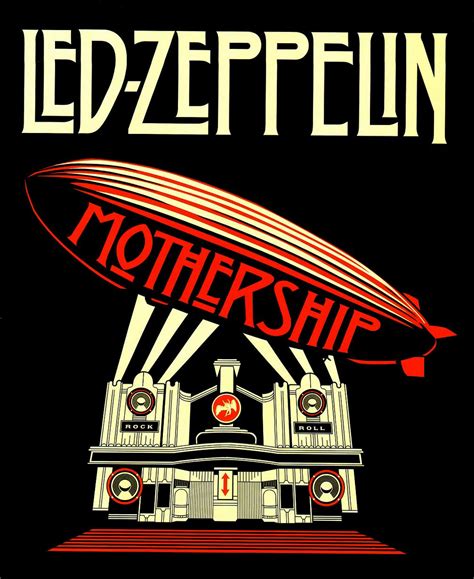 Led Zeppelin - Mothership | Led zeppelin albums, Rock album covers, Music album covers