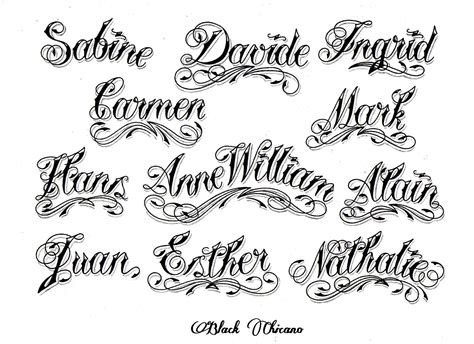 Cursive fonts for tattoo - tasticjery