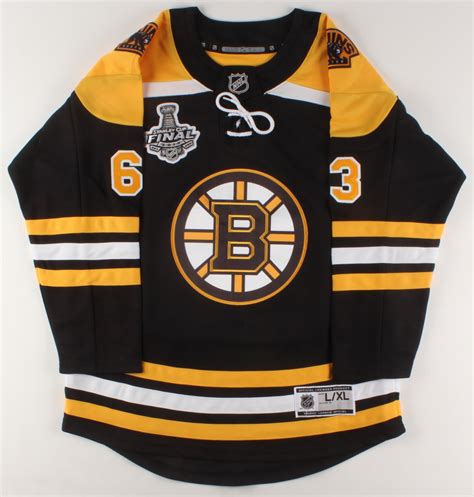 Brad Marchand Signed 2019 Stanley Cup Finals Boston Bruins Jersey ...